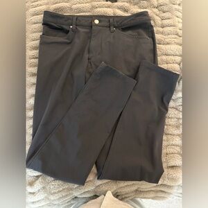NAVY BLUE Lululemon ABC Slim Fit Warpstreme Pants (32,32)